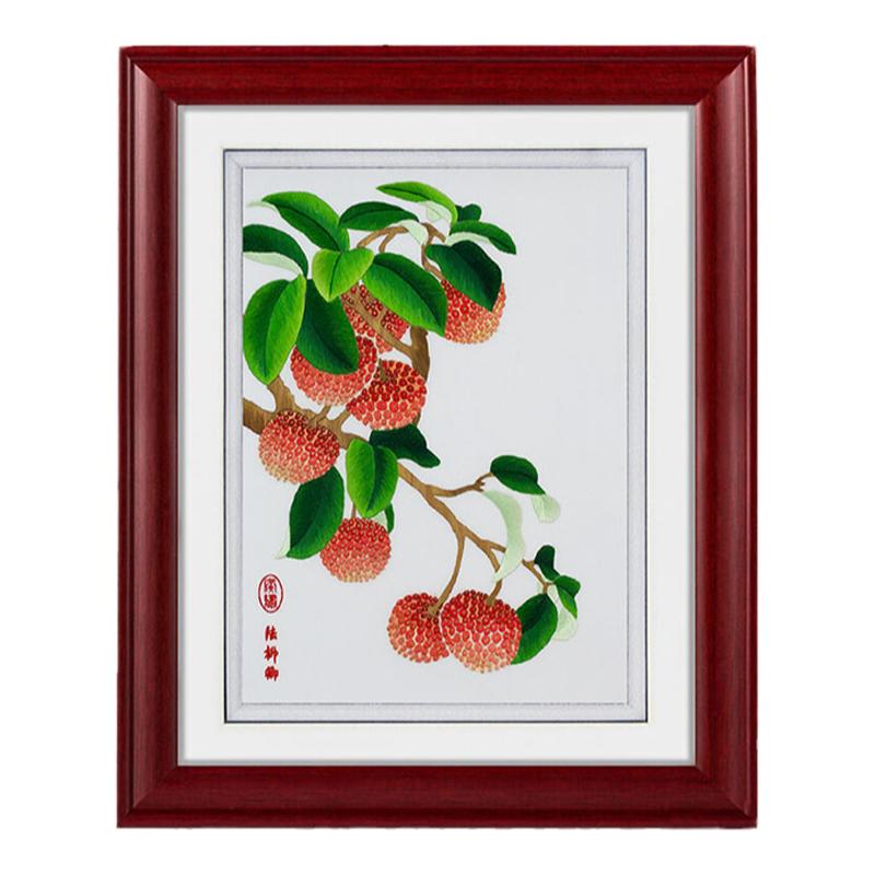 品粤挂画刺绣工艺品广绣粤绣