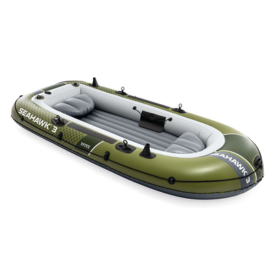 intex双人加厚皮筏艇漂流充气船