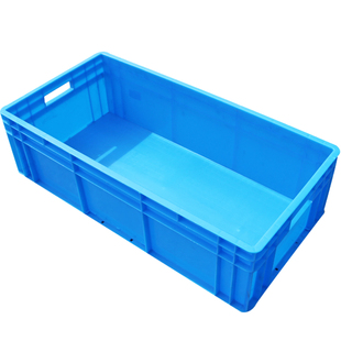 加厚EU箱长方形大号周转箱储物收纳盒子胶箱塑料筐物流胶框养龟箱