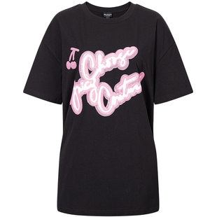 Juicy Couture橘滋T恤女独特亮片印花美式短袖上衣