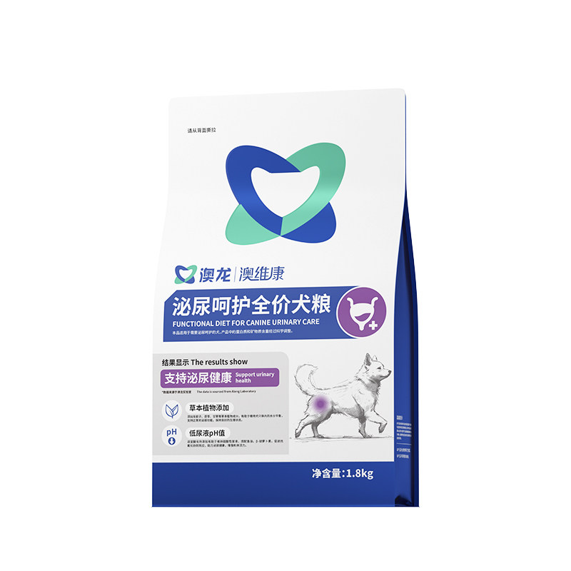 澳龙泌尿呵护犬粮全价幼犬成犬粮