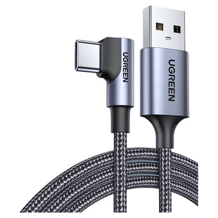 绿联typec数据线弯头6a5a超级100w快充66w适用华为nova13mate安卓手机游戏转横直角短typc车载usb充电器线tpc