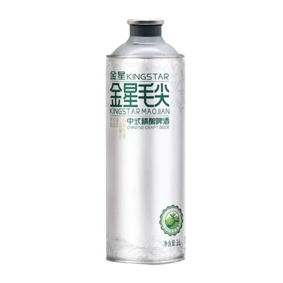 金星毛尖茶啤1L中式精酿啤酒佐餐