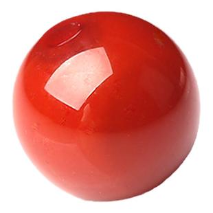 优选7A天然南红玛瑙散珠子川料满肉柿子红手串火焰纹diy手工手链