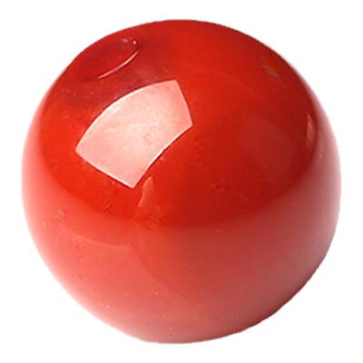 南红玛瑙散珠子柿子红火焰纹散珠