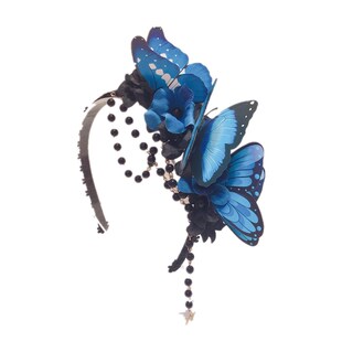 「珍珠兔」客单原创lolita手作kc发箍花朵蝴蝶效应 仲夏夜之梦