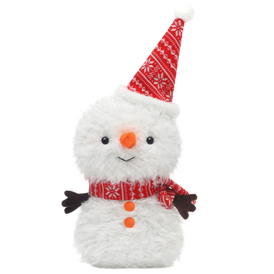 可爱圣诞节小雪人公仔圣诞节娃娃