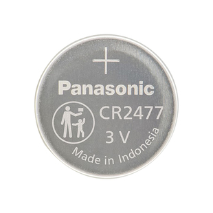 松下原装进口CR2477纽扣电池适用蔚来汽车钥匙遥控器电饭煲锅数显胎压监测智能马桶盖蓝牙打卡机定位卡3V电子