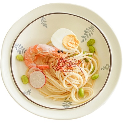 肆月陶瓷盘子菜盘家用