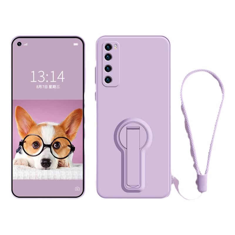 女款华为nova7手机壳自带支架nova7pro液态硅胶Nova9全包镜头防摔适用于nova10保护套气垫防摔Nova1