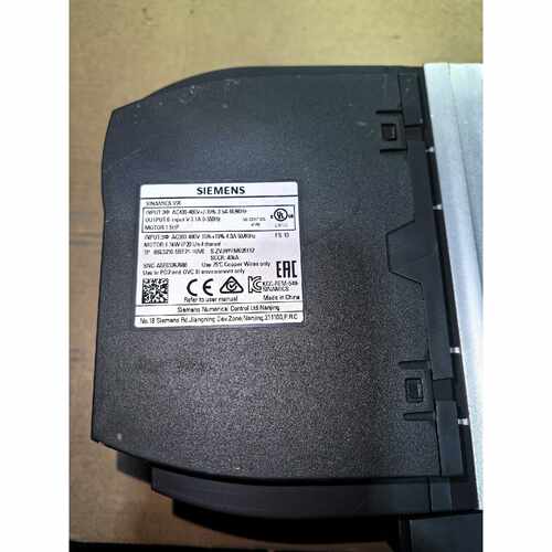 议价V20变频器6SL32105BE211UV0维修