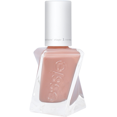 essie微光疗62冰透色指甲油免烤