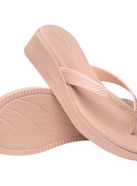 坡跟havaianas夹脚拖鞋厚底增高