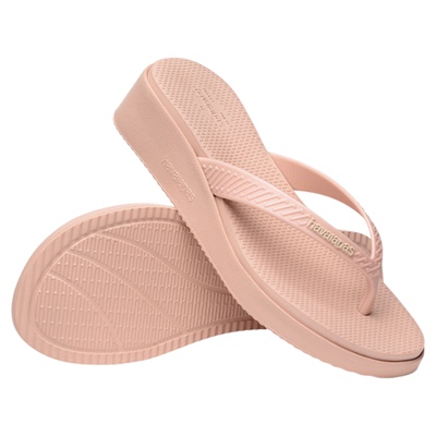 坡跟havaianas夹脚拖鞋厚底增高