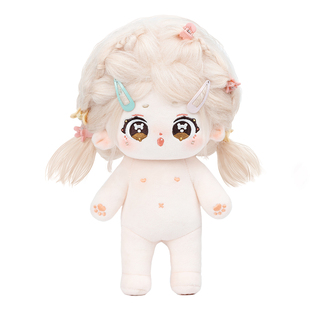 minidoll棉花娃娃20cm娃衣女娃公仔可爱玩偶衣服套装