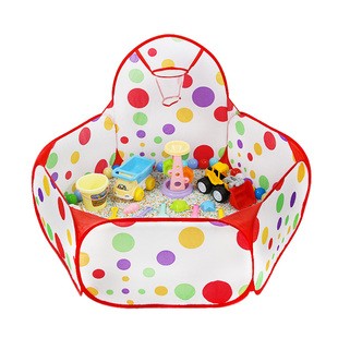 儿童室内玩沙子沙滩玩具工具套装宝宝彩石沙仿瓷沙决明子沙池围栏