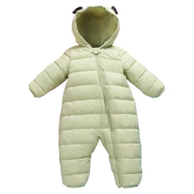 雅鹿轻薄婴儿连体羽绒服外出抱衣