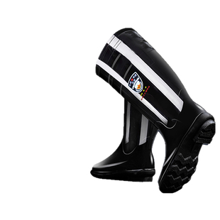 耐酸碱雨靴水鞋雨鞋胶鞋防酸碱防腐蚀防化防护化工厂劳保防腐靴子