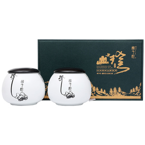 樟子松瓷瓶有机白玉木耳黑龙江大兴安岭土特产级非野生干货礼盒装