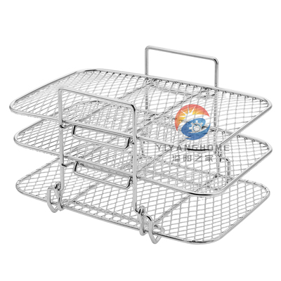 三层空气炸锅烤网架烘焙沥油网架