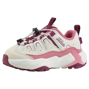 BDuck小黄鸭儿童运动鞋女童加绒保暖2025秋冬新款中大童女孩跑鞋