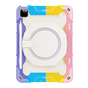 2024款ipadpro保护壳平板11英寸保护套2021ipad9防摔7儿童第八代12.9硅胶适用苹果air5全包4防弯mini6带支架