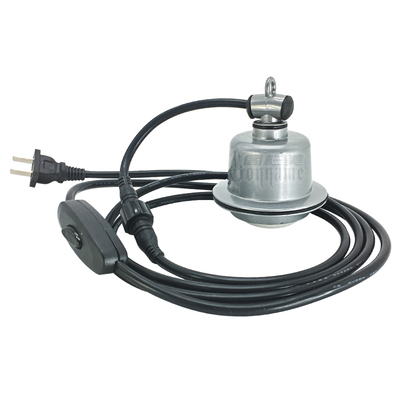 户外防水加热耐高温铜线e40灯头