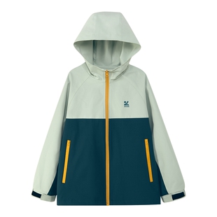 左西童装男童三合一冲锋外套2026春季新品儿童山系撞色户外防水服