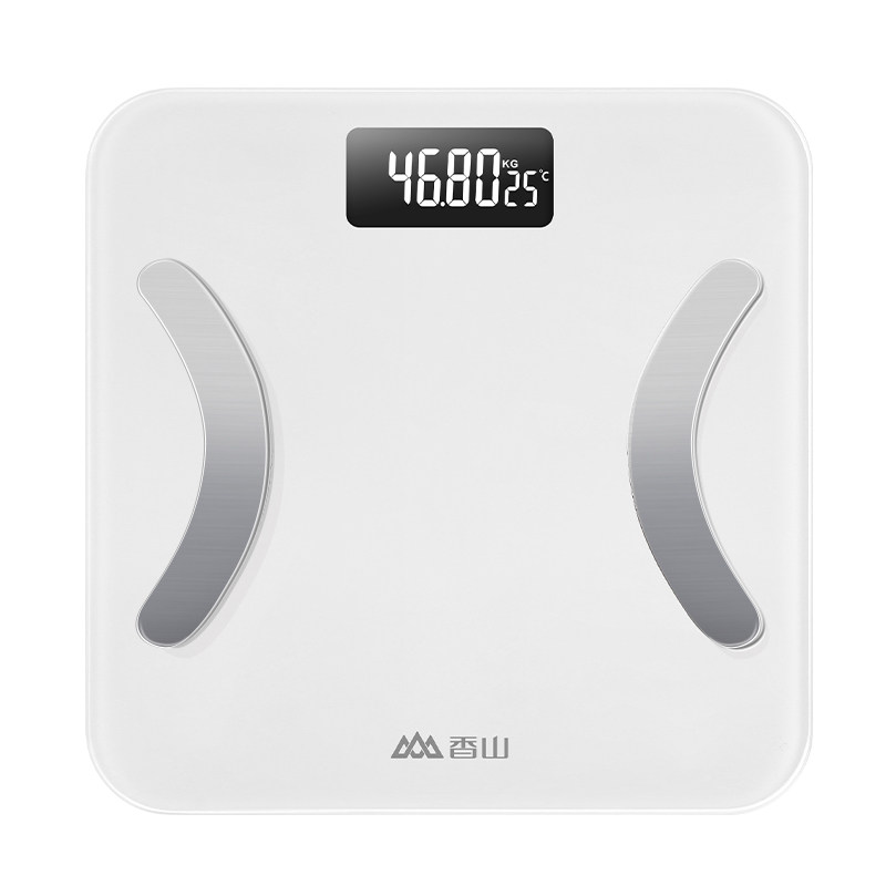香山精准体脂秤家用称重电子秤体重秤小型减肥专用人体秤2025新款