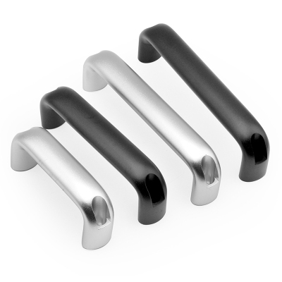 亮光镜面不锈钢加粗银色门把手