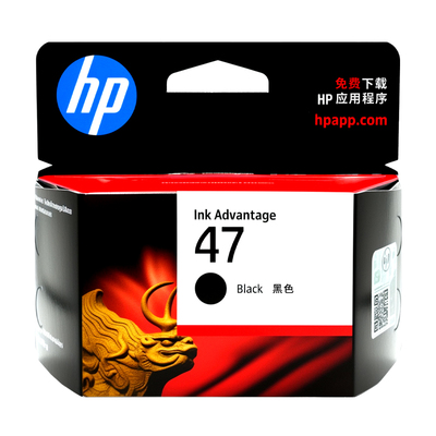 适用惠普47黑色彩色打印机墨盒