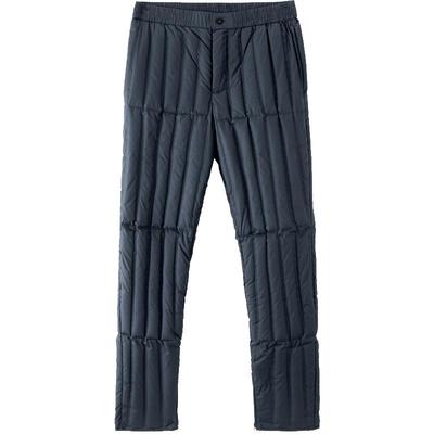 雪中飞加厚保暖中老年爸爸羽绒裤