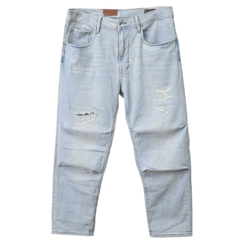 ABLEJEANS牛仔宽松直筒滑板男