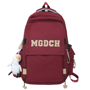 日系书包女高颜值大容量电脑背包男初中生高中生大学生旅行双肩包