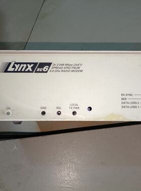 【请询价】美国LYNX SC6 2x2.048Mbps 2E1扩频5.