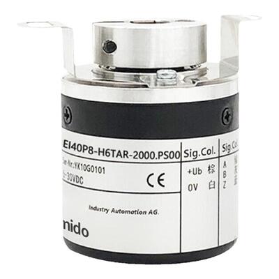 宜科型中空编码器EI40P8-H6TAR-2000.PS00 H4AR/P4PR/P6IR空心轴