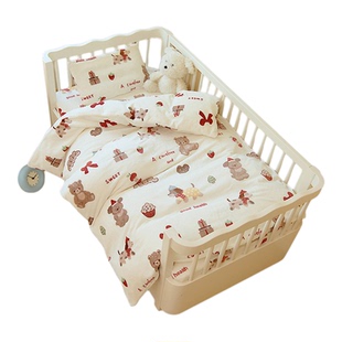 2025新款牛奶绒150x200cm儿童被套单独120x150幼儿园毛绒被罩定制