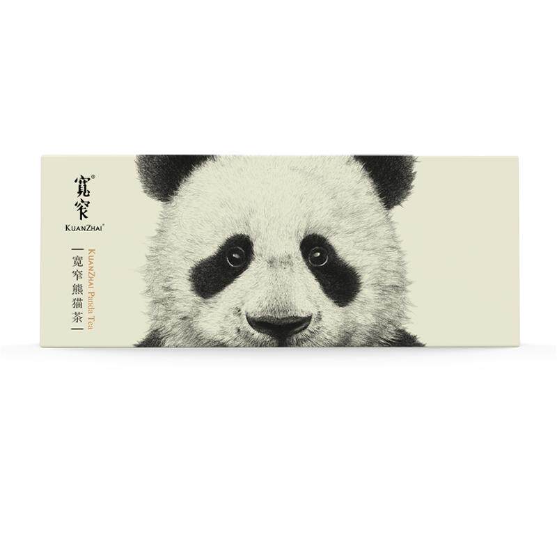 宽窄熊猫茶成都礼物有机红茶礼盒
