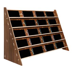 6.5寸桌面落地多台手机横放工作室木架游戏手游横放整理充电支架