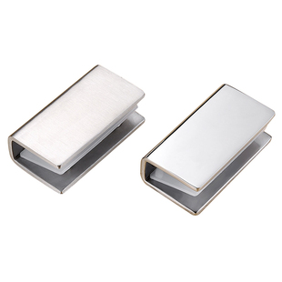 不锈钢玻璃夹固定夹固定片玻璃夹子卡子层板托支架托支撑架托配件