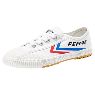 feiyue/飞跃帆布鞋女款2026新款透气休闲爆款经典小白鞋时尚百搭