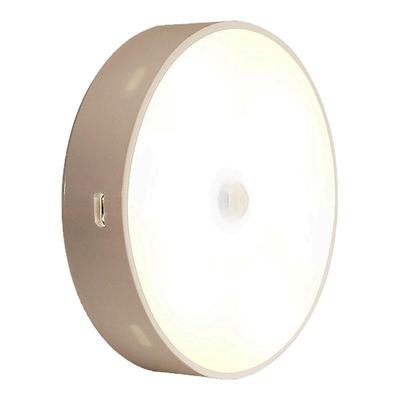 圆形小夜灯磁吸充电护眼可调亮度