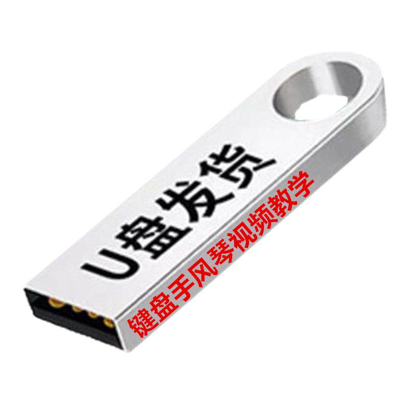 键盘手风琴教程U盘新手初学入门全套课程零基础自学全集教学优盘
