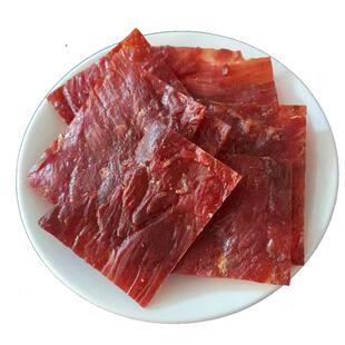正宗靖江猪肉脯特级500g金奖猪肉铺附片零食小吃原味蜜汁香辣肉干