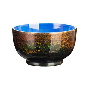 妙莲天香林剑军大师手绘雪景垂钓茶杯高档大漆主人杯单杯个人专用