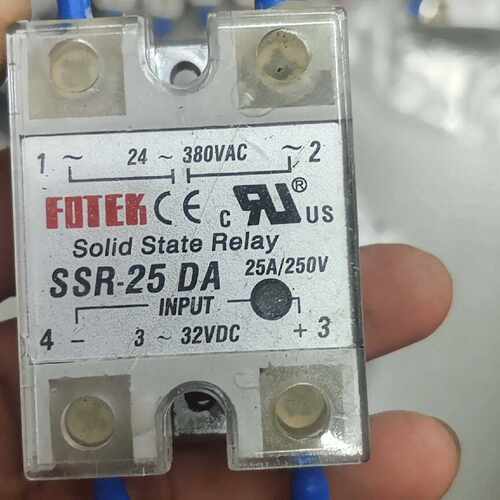议价FOTEK固态继电器SSR-25DA，拆机件，输入3-32V