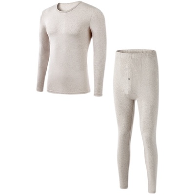 圆领纯棉保暖内衣贴身款保暖内衣