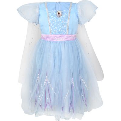 女童艾莎连衣裙夏季新款洋气女孩