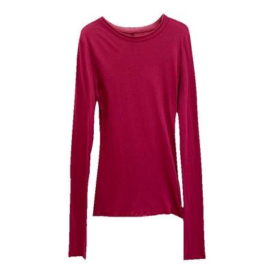 糖果色修身打底衫防晒罩衫长袖