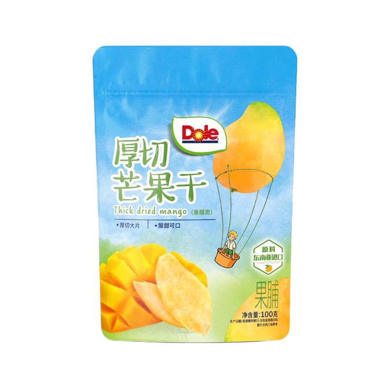 Dole都乐厚切大片芒果干玉芒果脯